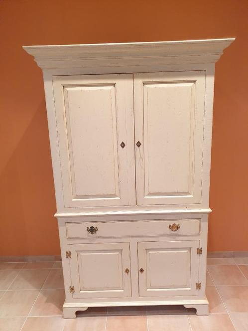 Mooie massieve houten TV-kast, Huis en Inrichting, Kasten |Televisiemeubels, Gebruikt, 150 tot 200 cm, 100 tot 150 cm, 50 tot 75 cm