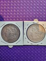 Pièces en argent Dollars, Postzegels en Munten, Ophalen of Verzenden, Zilver