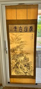 Authentiek Chinees wand schilderij op rol, Ophalen of Verzenden