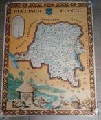 Laboulais Belgisch Congo 1949 Affiche, Antiquités & Art, Art | Dessins & Photographie, Enlèvement ou Envoi