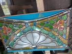 Glasraam in lood, Antiek en Kunst, Ophalen