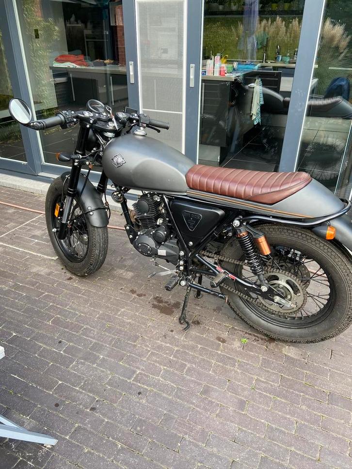 Archive Scrambler 50cc, Fietsen en Brommers, Brommers | Overige merken, Zo goed als nieuw, Klasse B (45 km/u), Ophalen