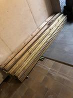 Partij tuinhout en pannelatten, Doe-het-zelf en Bouw, Hout en Planken, Ophalen, Zo goed als nieuw, Overige houtsoorten