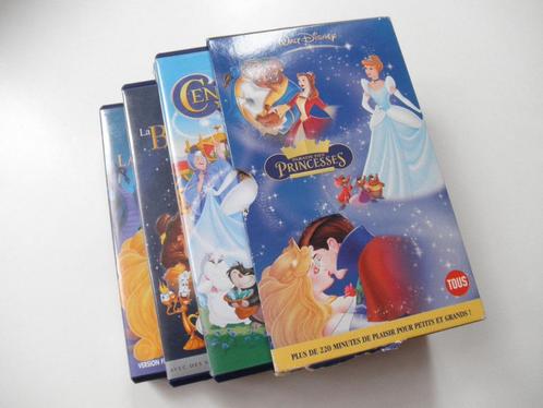 Cinéma lot 6 films Disney Princesses Astérix … VHS video K7, Cd's en Dvd's, VHS | Kinderen en Jeugd, Gebruikt, Tekenfilms en Animatie
