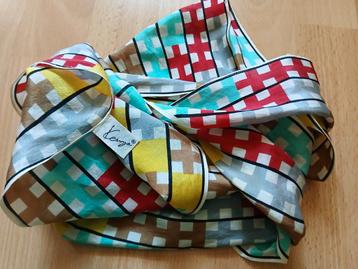 Vintage zijden sjaal Kenzo beschikbaar voor biedingen