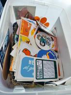 Doos vintage stickers eind jaren 70-80, Verzamelen, Ophalen, Gebruikt, Overige typen