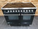 🔥Luxe Boretti Fornuis 100cm hoogglans zwart rvs INDUCTIE, 60 cm of meer, Ophalen of Verzenden, Zo goed als nieuw, Energieklasse A of zuiniger