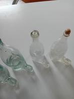 2 waterflesjes vogels, Antiek en Kunst, Curiosa en Brocante, Ophalen of Verzenden