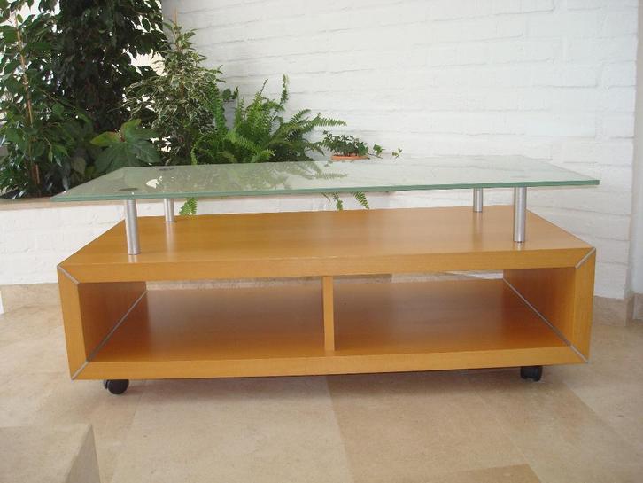 Meuble tv, Huis en Inrichting, Kasten |Televisiemeubels, Zo goed als nieuw, Minder dan 100 cm, 100 tot 150 cm, 25 tot 50 cm, Overige houtsoorten