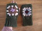Groene granny square wanten handschoenen Nieuwe lekker dik, Kleding | Dames, Mutsen, Sjaals en Handschoenen, Verzenden, Nieuw