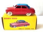 Dinky Atlas _ SIMCA 9 Aronde TAXI _ref. 24UT _roues chromées, Enlèvement ou Envoi, Comme neuf, Voiture, Dinky Toys