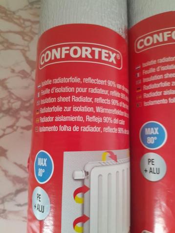 Feuilles isolantes pour radiateurs – CONFORTEX, Neuf, Enlèvement ou Envoi, 10 à 15 m², Autres matériaux