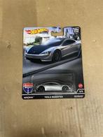 Hotwheels tesla roadster, Ophalen of Verzenden, Zo goed als nieuw