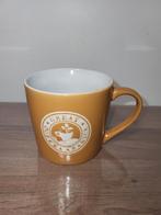Mosterdgeel Leuke Grote Latte Kopje / Great Coffea Arabica, Ophalen of Verzenden, Zo goed als nieuw
