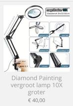Diamond Painting vergroot lamp 10X groter, Hobby en Vrije tijd, Knutselen, Verzenden, Nieuw, Gereedschap of Accessoires