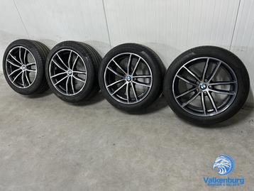 6-7mm! Originele BMW 5 serie G30 G31 Style 662M 18 inch antr beschikbaar voor biedingen