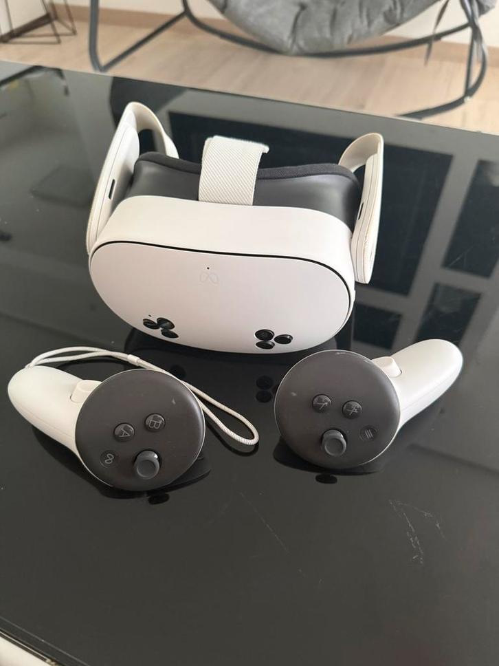 Meta quest 3S 128GB, Games en Spelcomputers, Virtual Reality, Zo goed als nieuw, Pc, Ophalen of Verzenden