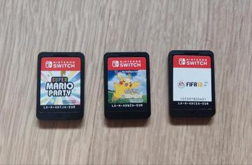 Nintendo Switch spellen  beschikbaar voor biedingen