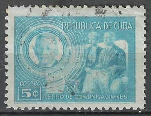 Cuba 1947 - Yvert 297C - Pensioenkas voor de Bedienden (ST), Postzegels en Munten, Postzegels | Amerika, Gestempeld, Verzenden