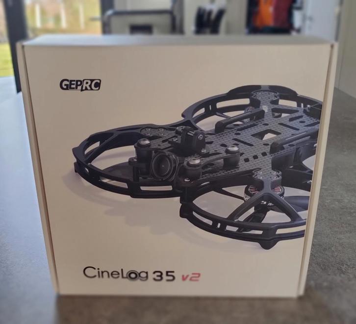 GEPRC Cinelog 35 V2 (O3 + GPS), TV, Hi-fi & Vidéo, Drones, Utilisé, Drone avec caméra, Qualité supérieure, DJI, 250 à 900 g, 15 à 30 minutes
