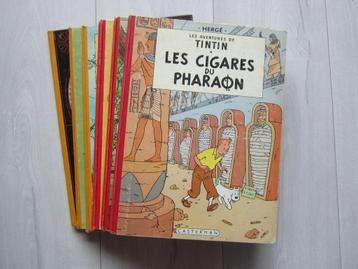 Lot de Tintin - début des années '60 - voir description beschikbaar voor biedingen