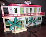 Playmobil hotel met busje, Ophalen