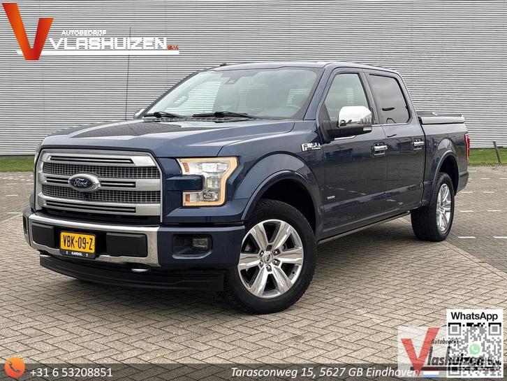 Ford F150 USA 3.5 V6 Ecoboost SuperCrew | € 33.950,- NETTO!, Auto's, Ford, Bedrijf, 4x4, ABS, Airbags, Airconditioning, Alarm