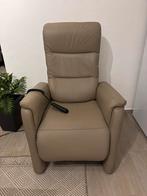 Elektrische relaxfauteuil merk hukla met liftfunctie, LEDER, Huis en Inrichting, Ophalen, Zo goed als nieuw, Leer, Relaxzetel, fauteuil, relax zetel, relaxfauteuil, relaxstoel,