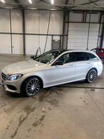 Mercedes  c220  full option AMG met luchtvering.  euro 6, Auto's, Leder, Trekhaak, Particulier, Te koop