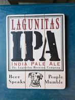 Houten bierreclame Lagunitas, Ophalen