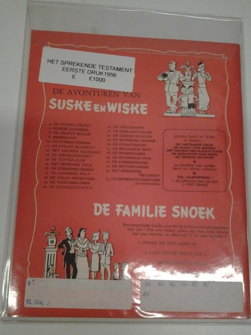 Het sprekende testament 1957, Boeken, Stripverhalen, Nieuw, Eén stripboek, Ophalen