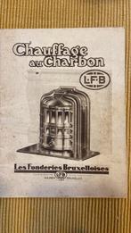 Cataloog Kachels: Les fonderies Bruxelloises, Ophalen of Verzenden, 1940 tot 1960