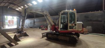 Pelleteuse, mini pelle Takeuchi tb175