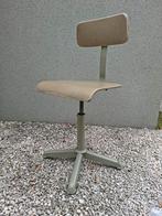 Vintage industriele bureaustoel voor tekentafel, Huis en Inrichting, Ophalen, Bureaustoel