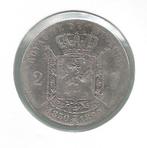 11152 * LEOPOLD II * 2 frank 1830-80 - Z.Fr, Postzegels en Munten, Zilver, Verzenden
