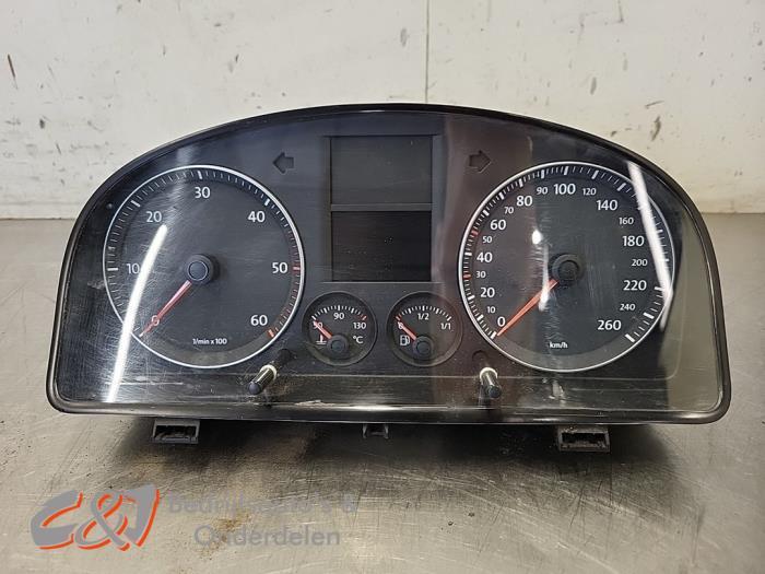 Kilometerteller KM van een Volkswagen Caddy, Auto-onderdelen, Dashboard en Schakelaars, Volkswagen, Gebruikt, 3 maanden garantie