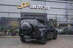 Land Rover Defender 110 D240 240pk Panoramadak Grijs kenteke, Automaat, 4 cilinders, Leder en Stof, Zwart