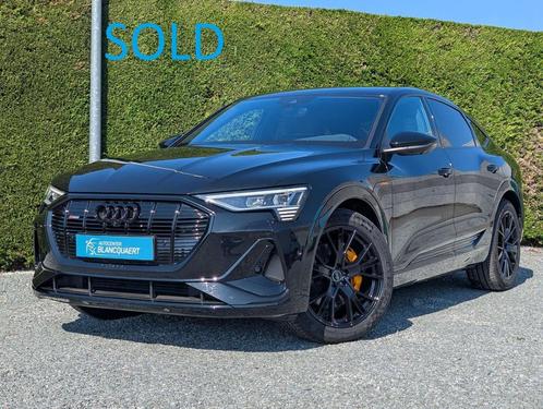 Audi e-tron ! verkocht !- Black Edition -2x s-line, Auto's, Audi, Bedrijf, Te koop, e-tron, 360° camera, 4x4, ABS, Achteruitrijcamera