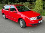 SKODA FABIA BREAK  1.4i essence AUTOMATIQUE AIRCO 1er Propr., Autos, Skoda, Rouge, Achat, 5 portes, Automatique