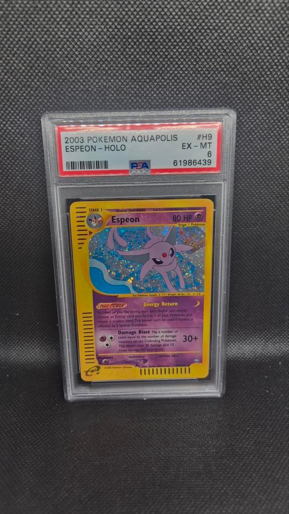 Espéon Aquapolis Holo PSA 6, Hobby & Loisirs créatifs, Jeux de cartes à collectionner | Pokémon, Enlèvement ou Envoi