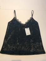 Nieuw zwart fluwelen topje Lola en Liza maat S, Ophalen, Nieuw, Maat 36 (S), Zwart