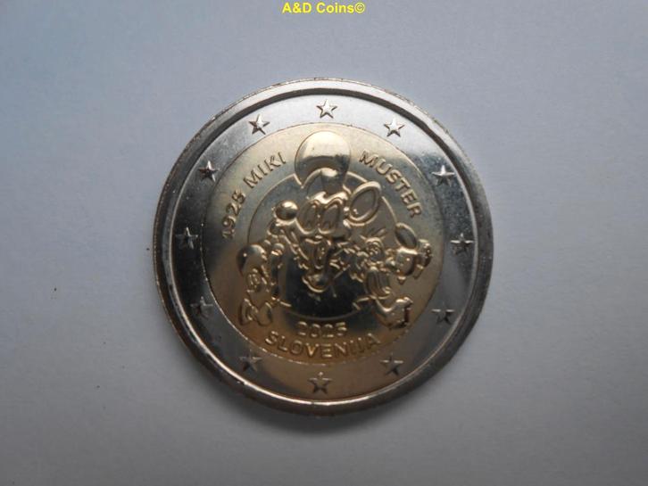 Slovenie 2 Euro cc 2025, Postzegels en Munten, Munten | Europa | Euromunten, Losse munt, 2 euro, Slovenië, Ophalen of Verzenden