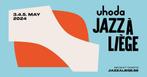 2x e ticket Uhoda Jazz à Liège Pass Dimanche  05/05/2024, Tickets en Kaartjes, Concerten | Jazz en Blues