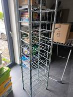 Porte bouteille métallique, Huis en Inrichting, Woonaccessoires | Wijnrekken, Ophalen, Zo goed als nieuw, 25 flessen of meer, Metaal