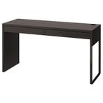 Bureau zwart 142 b x 75 h, Ophalen, Zo goed als nieuw, Bureau