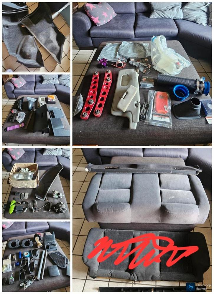 honda civic parts, Auto-onderdelen, Overige Auto-onderdelen, Honda, Mazda, Ophalen of Verzenden