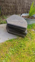 Parasol tegels + Voet, Tuin en Terras, Parasols, Ophalen, Gebruikt