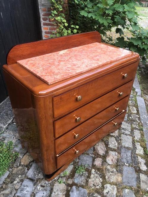 Commode Art Deco, Antiek en Kunst, Antiek | Meubels | Tafels, Ophalen of Verzenden