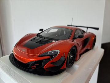 McLaren 650 S GT3 Volcano Orange 1/18 Nieuw Autoart  beschikbaar voor biedingen