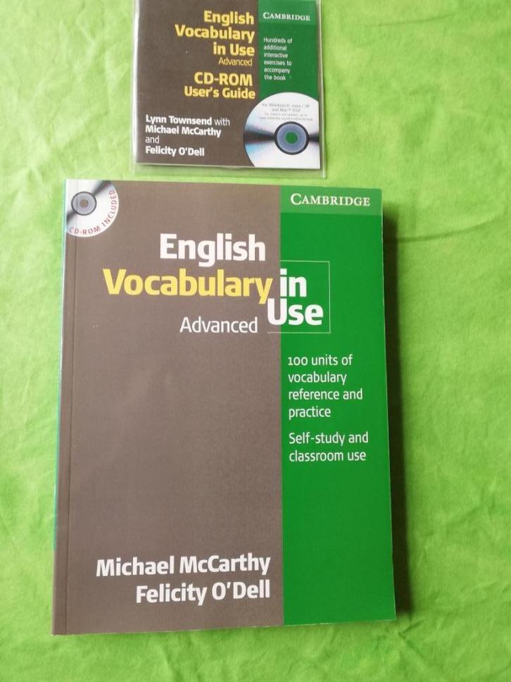 English vocabulary in use Advanced - met CD - Cambridge, Boeken, Taal | Engels, Nieuw, Non-fictie, Ophalen of Verzenden
